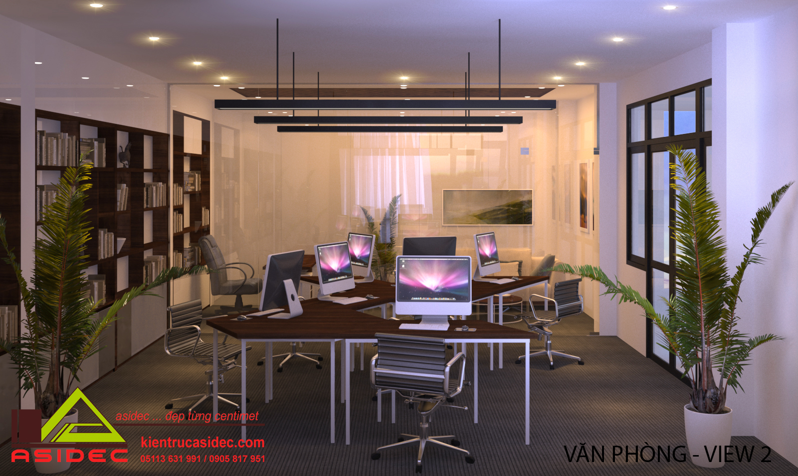 NỘI THẤT VĂN PHÒNG EDUPATH 